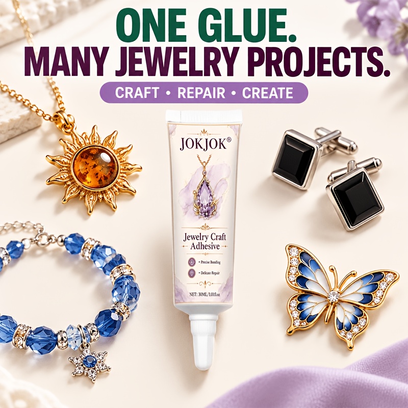 Jewelry Craft Adhesive for Metal and Plastic Components